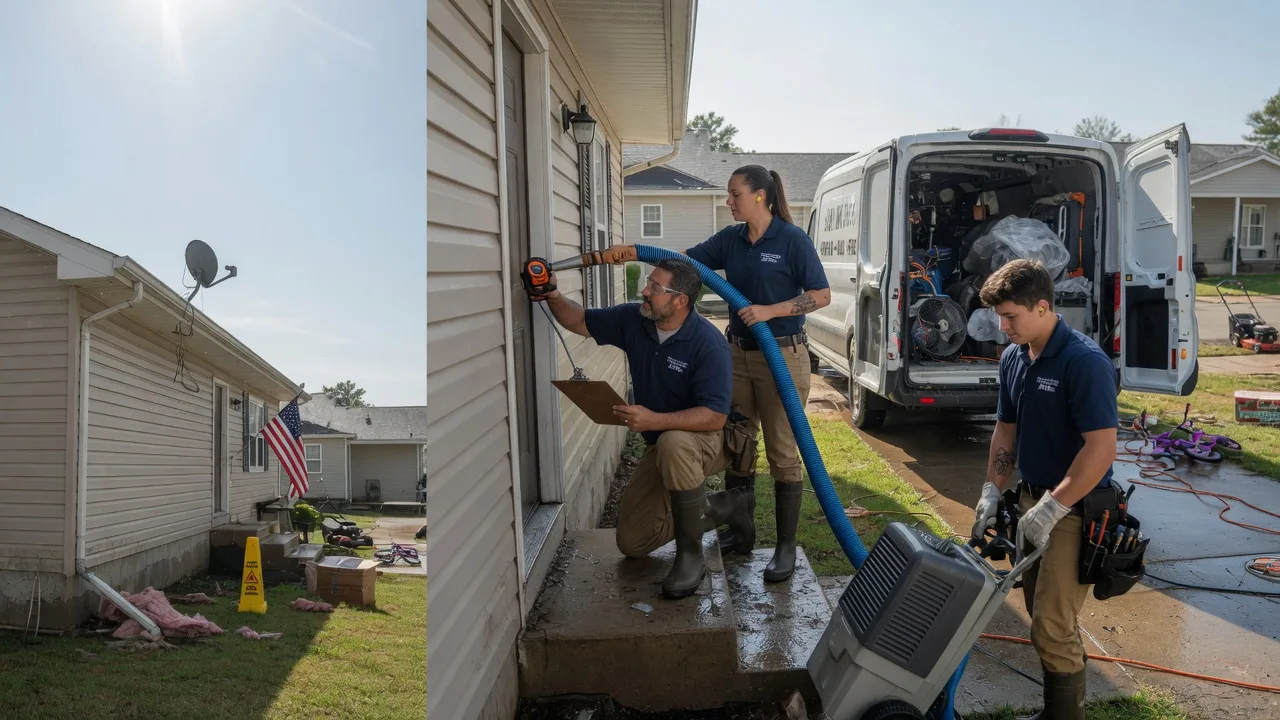 Ceiling Water Damage Restoration in Ruthton, MN near me